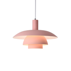 Lampada a sospensione Liora in stile nordico, in quattro colori e due dimensioni