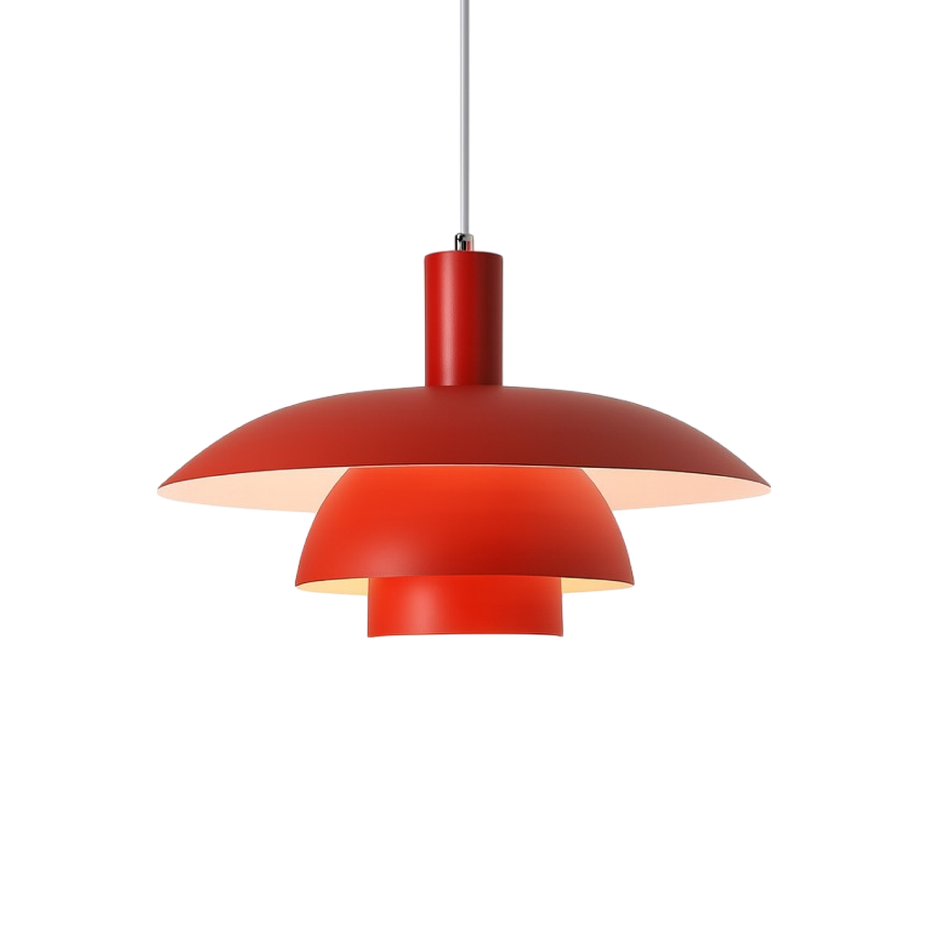 Lampada a sospensione Liora in stile nordico, in quattro colori e due dimensioni