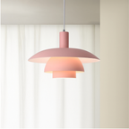 Lampada a sospensione Liora in stile nordico, in quattro colori e due dimensioni