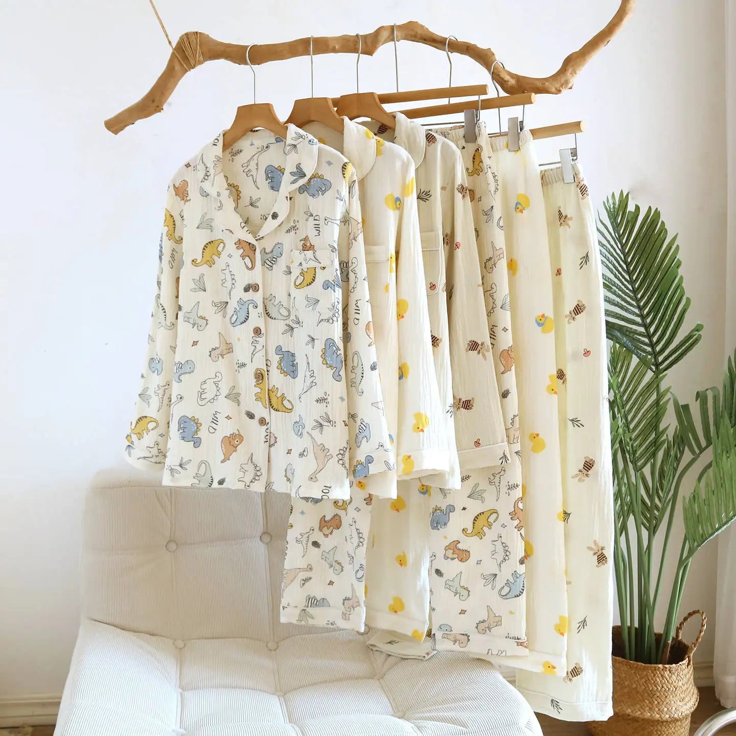 Ensemble pyjama nuage de Coton I Douceur Crêpée & Style Cocooning