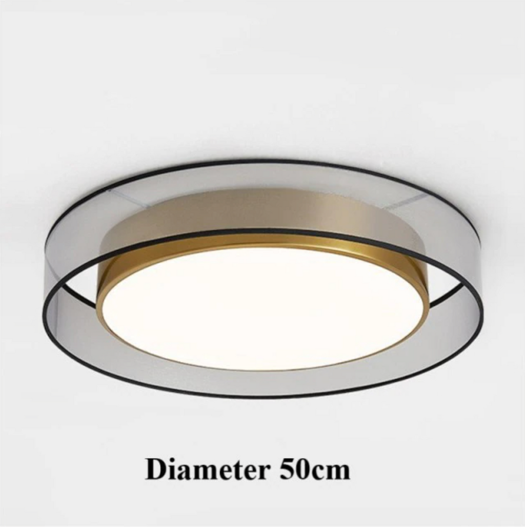 Lámpara de techo Zentra TriLight, 3000 K/4000 K/5000 K, de superficie o colgante