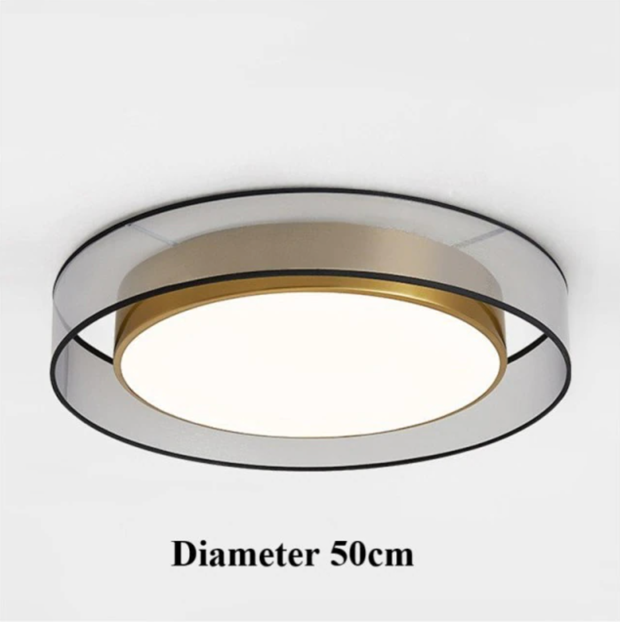 Lámpara de techo Zentra TriLight, 3000 K/4000 K/5000 K, de superficie o colgante