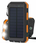 Bateria externa solar impermeável SolarCharge Elite para viagens