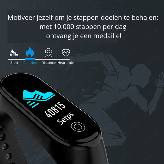 Intelligent Bluetooth-smartklocka för hälsa och vardagsliv - Fioriscas