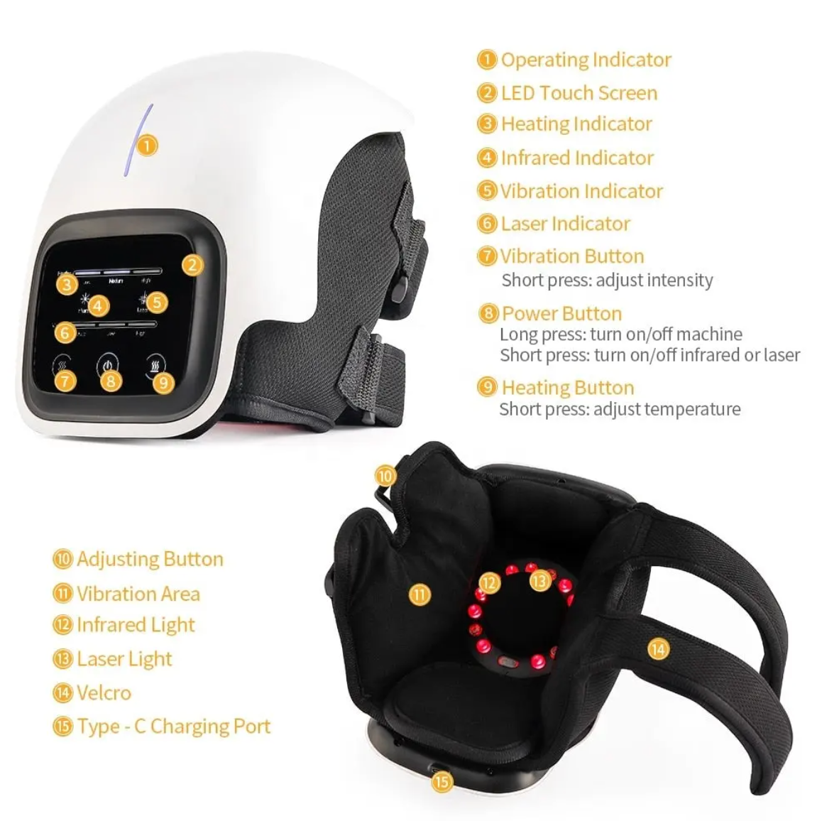 Smart Electric Ease Knee Massager For Soothing Comfort