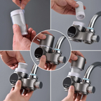 ClearView Faucet Water Filter With LED Display For Kitchen Tap Water