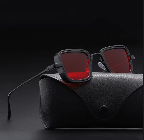 Velorum Vintage Steampunk-Style Sunglasses, Polarized Metal Frame