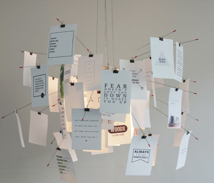 Candeeiro suspenso Ingo Maurer Zettel'z 6 | Candeeiro de papel personalizável, luminária suspensa de notas DIY