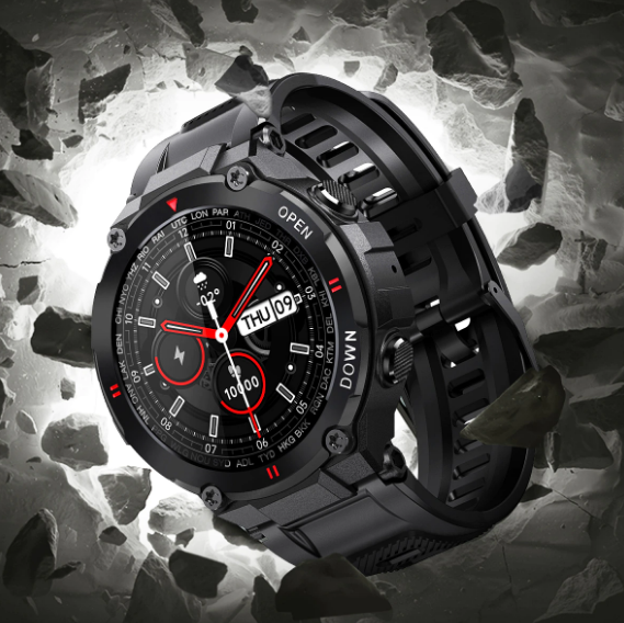 Strivo Smartwatch für Läufer mit Bluetooth-Anrufunterstützung und Musik für Android und iOS