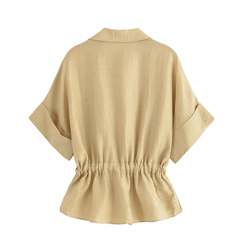 Ensemble Cozy Éclat I Duo Chemise Zippée & Pantalon Fluide