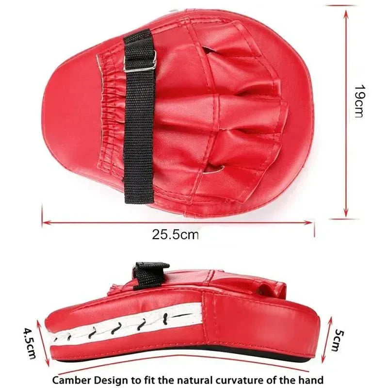 Curved boxing pad for martial arts training & punching exercises boxing pad for martial arts training with shock absorption - Fioriscas