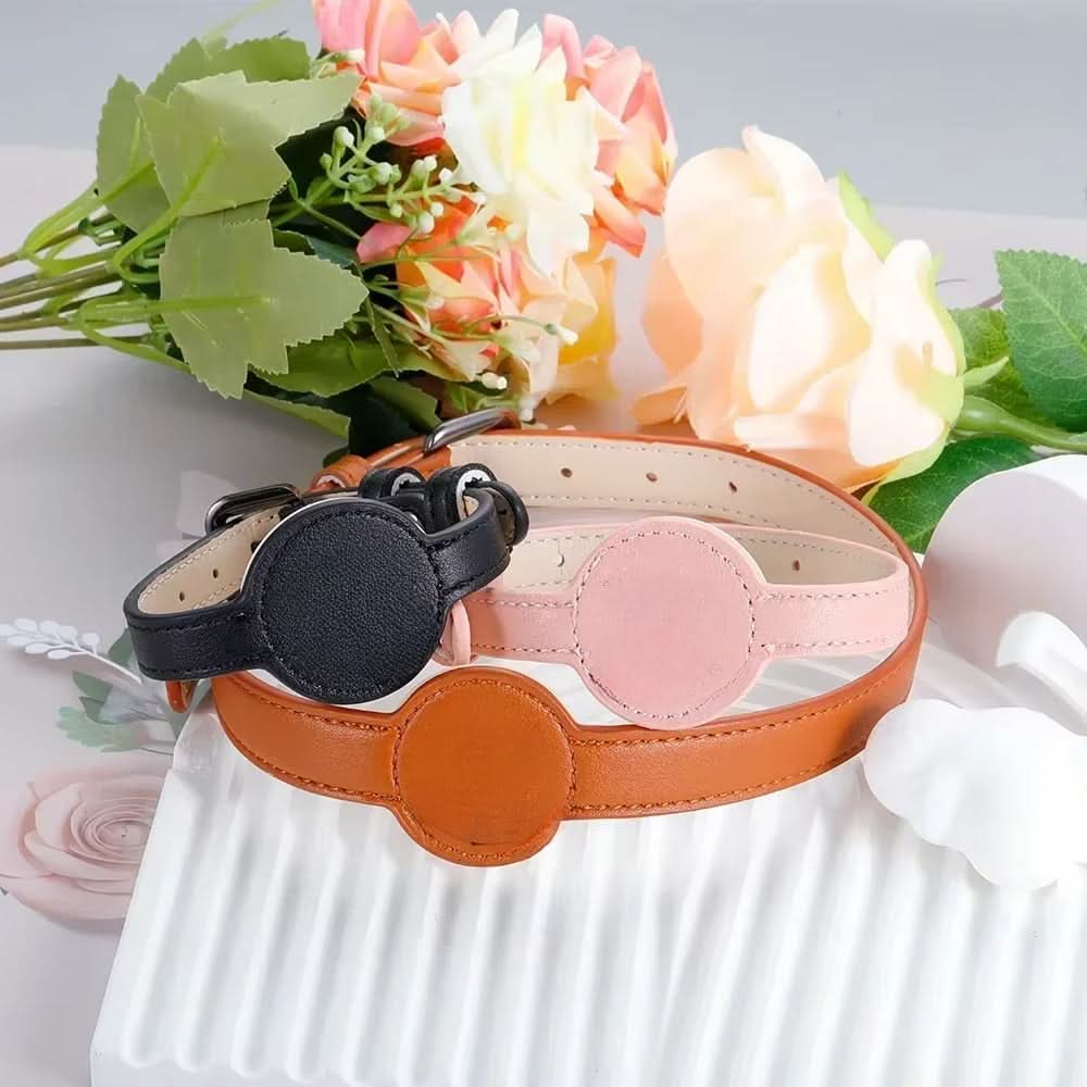 Collar para perro con soporte integrado para AirTag para seguridad y estilo - Fioriscas