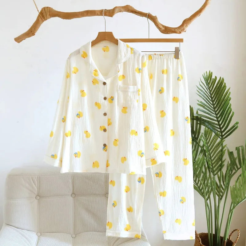 Ensemble pyjama nuage de Coton I Douceur Crêpée & Style Cocooning