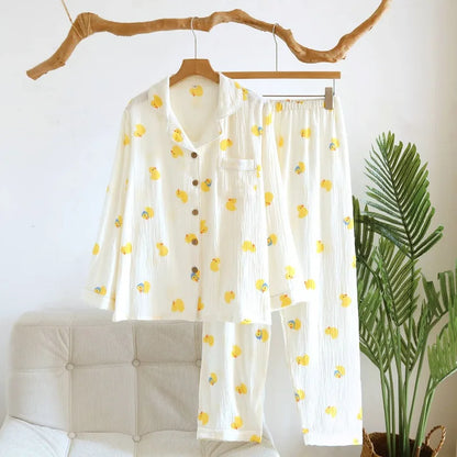 Ensemble pyjama nuage de Coton I Douceur Crêpée & Style Cocooning