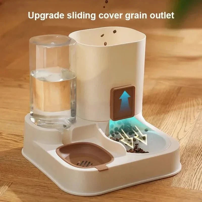 Automatic Food & Water Dispenser for Pets - Fioriscas