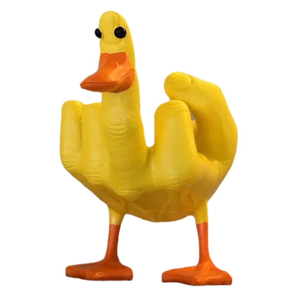 Statuetta di anatra in resina Marvento per esposizione interna ed esterna, 6,1 pollici