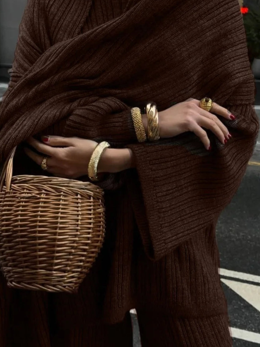 L'Ensemble Trio Hiver | Le Look Complet avec Écharpe