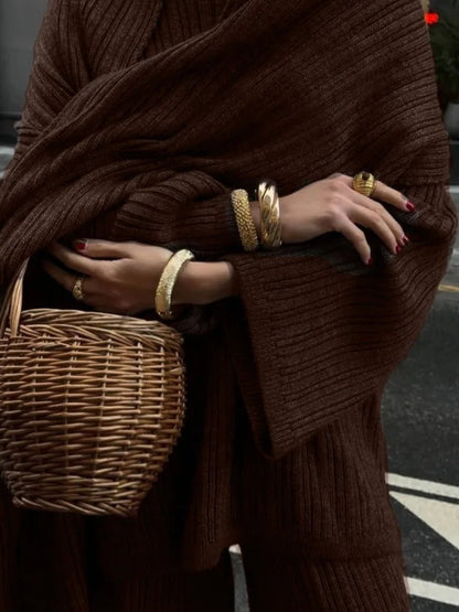 L'Ensemble Trio Hiver | Le Look Complet avec Écharpe