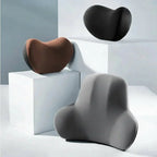 Soporte ergonómico para cuello y lumbar de espuma viscoelástica para comodidad al sentarse - Fioriscas