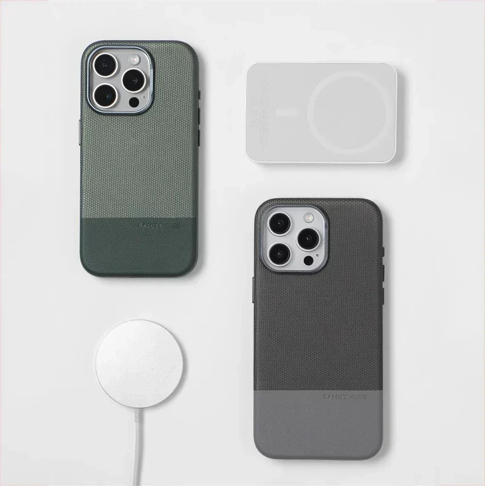 Capa Slim para iPhone com Dupla Textura e MagSafe, Proteção Stealth