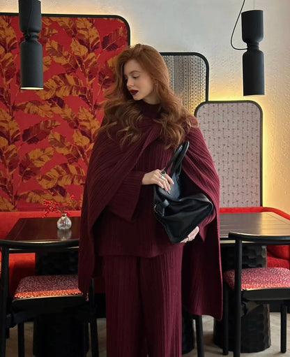 L'Ensemble Trio Hiver | Le Look Complet avec Écharpe