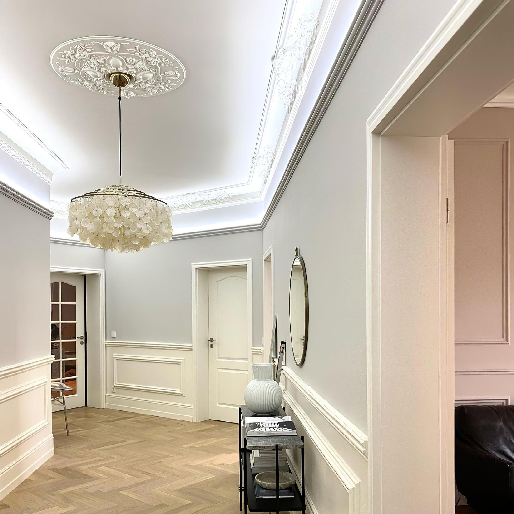 Elios Elegant Capiz Shell Chandelier | Fioriscas
