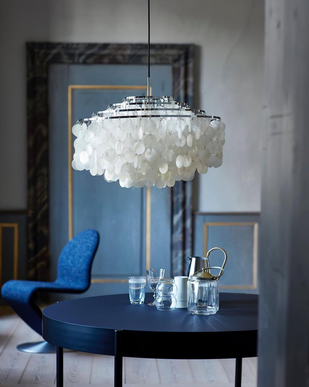 Elios Elegant Capiz Shell Chandelier | Fioriscas