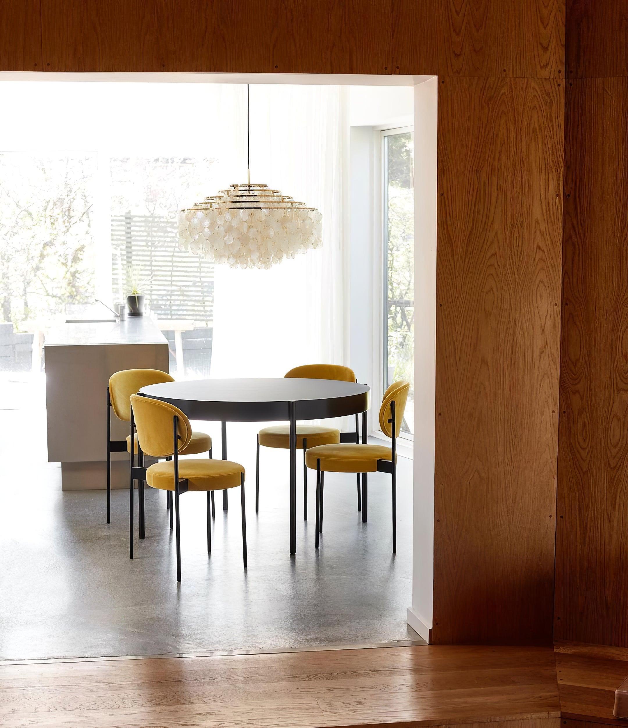 Elios Elegant Capiz Shell Chandelier | Fioriscas