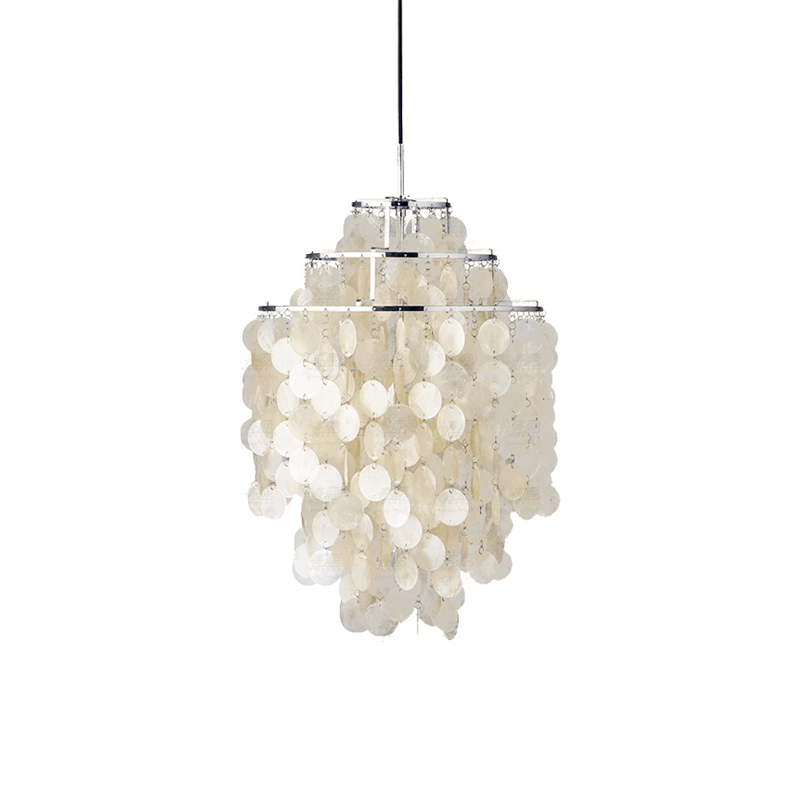 Elios Elegant Capiz Shell Chandelier | Fioriscas