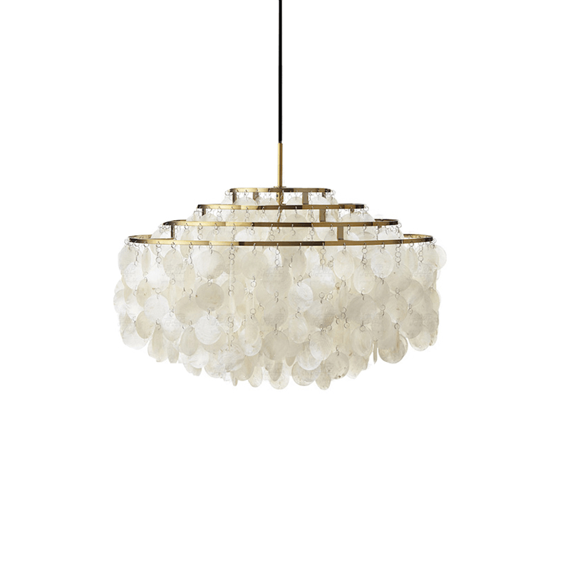 Elios Elegant Capiz Shell Chandelier | Fioriscas