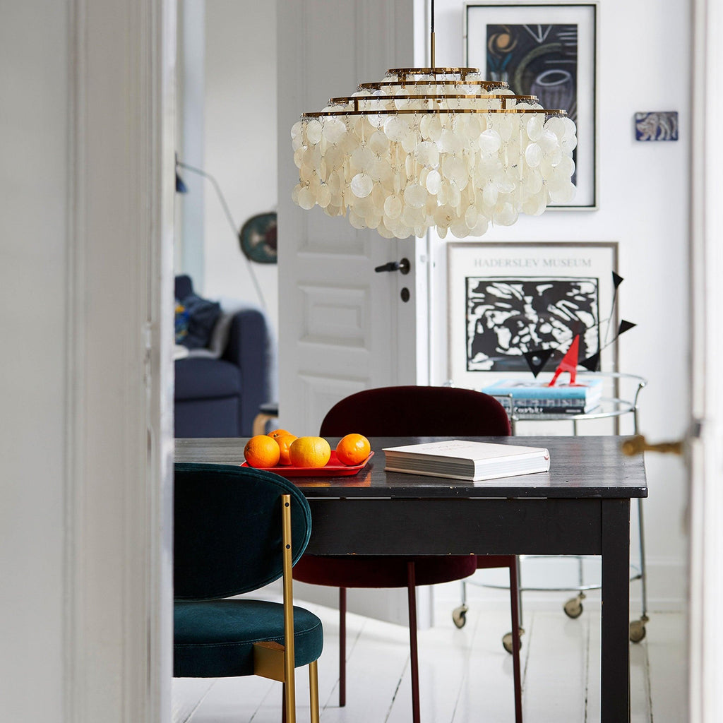 Elios Elegant Capiz Shell Chandelier | Fioriscas
