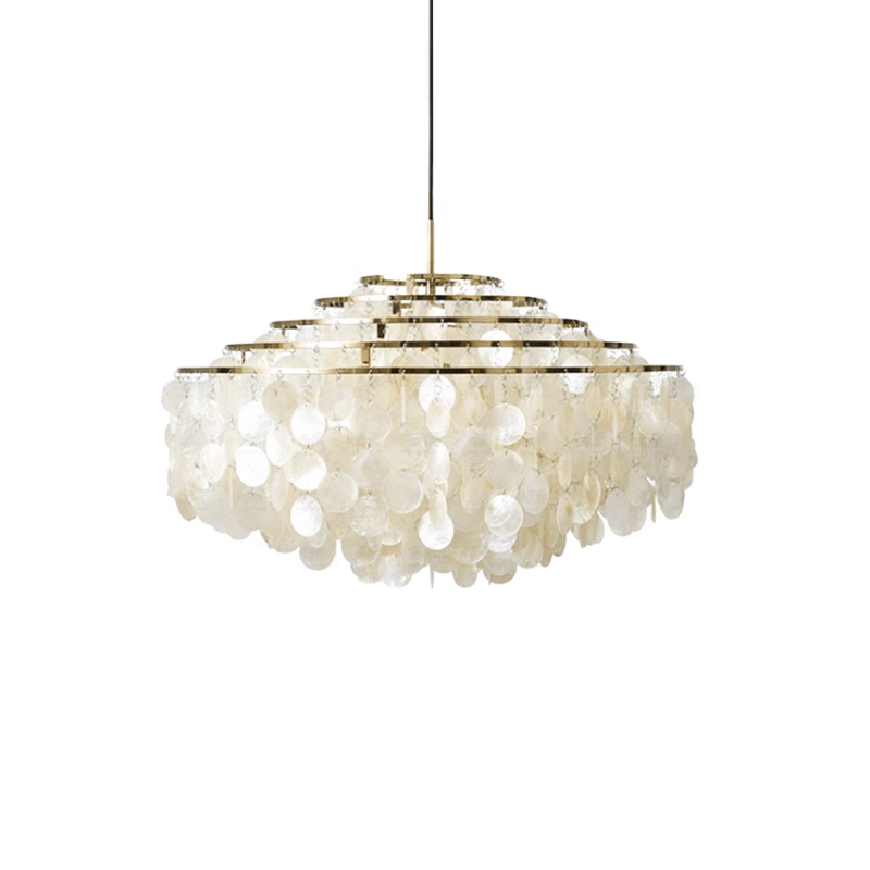 Elios Elegant Capiz Shell Chandelier | Fioriscas