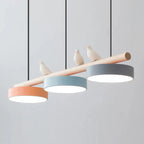 Závěsné svítidlo s motivem ptáka, přírodou inspirované LED svítidlo LyraNest