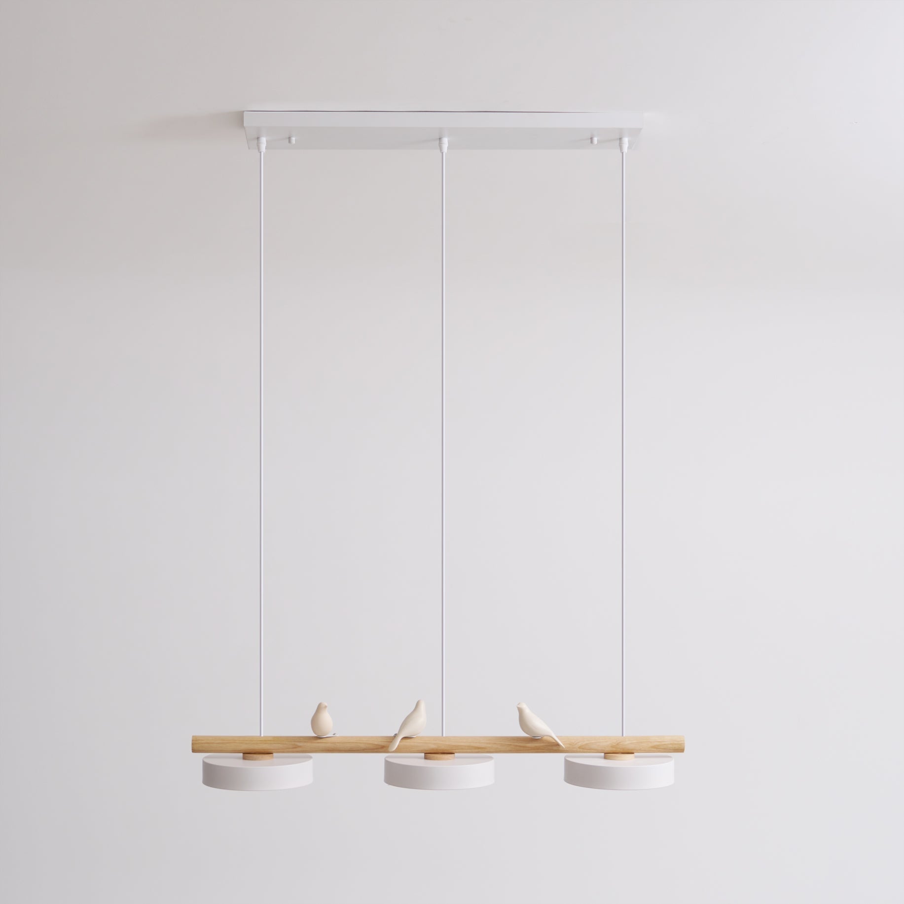 Závěsné svítidlo s motivem ptáka, přírodou inspirované LED svítidlo LyraNest