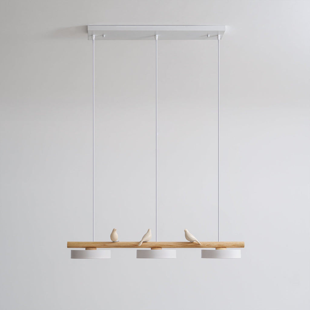 Závěsné svítidlo s motivem ptáka, přírodou inspirované LED svítidlo LyraNest