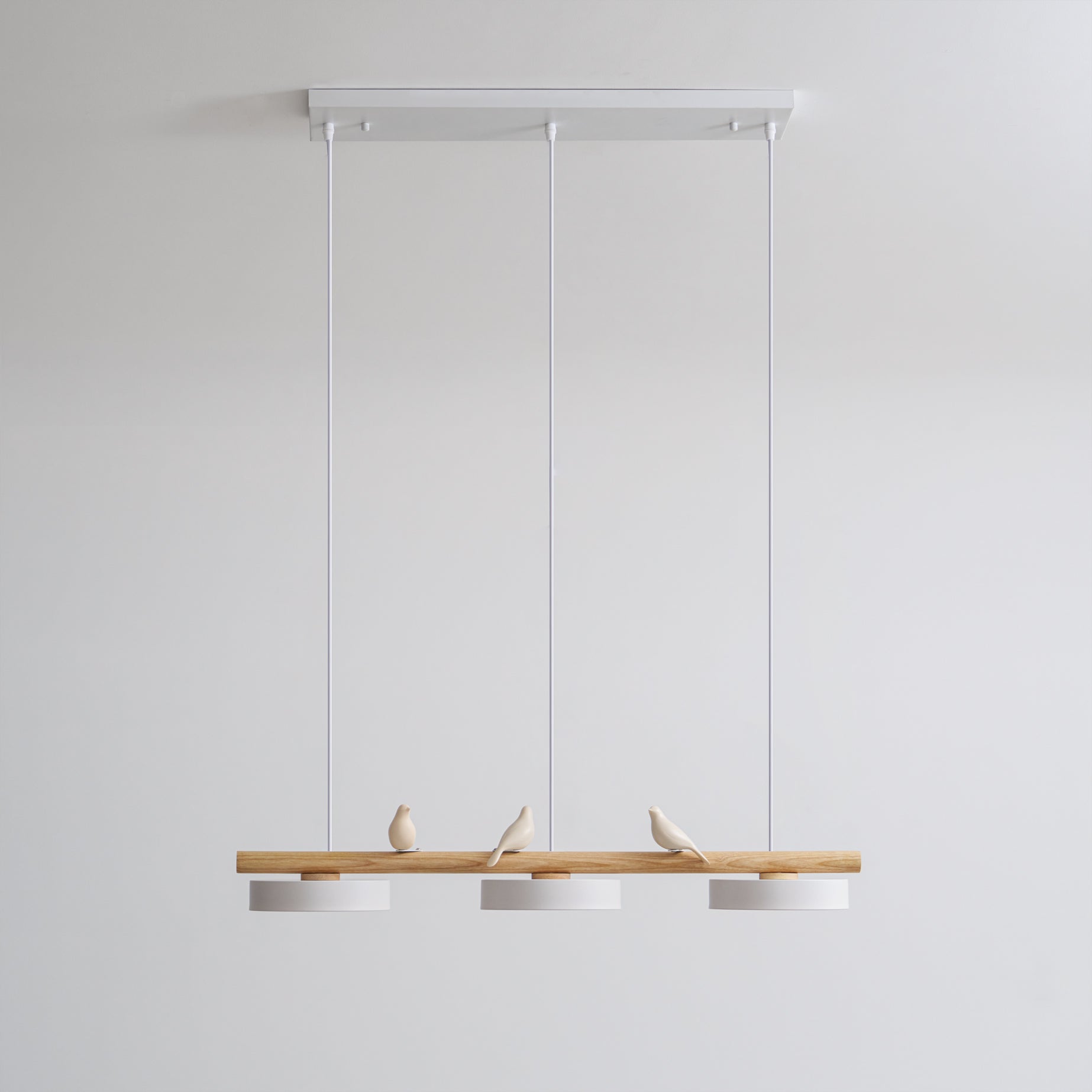 Závěsné svítidlo s motivem ptáka, přírodou inspirované LED svítidlo LyraNest