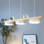 Závěsné svítidlo s motivem ptáka, přírodou inspirované LED svítidlo LyraNest