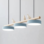 Závěsné svítidlo s motivem ptáka, přírodou inspirované LED svítidlo LyraNest