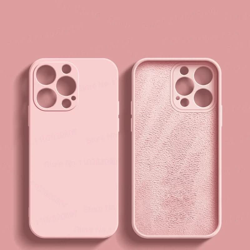 Skin-tight, shockproof silicone case for iPhone 14-17 - Fioriscas