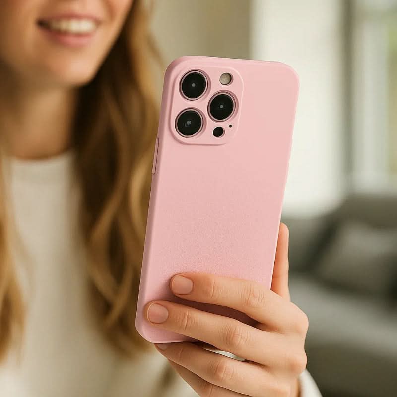 Skin-tight, shockproof silicone case for iPhone 14-17 - Fioriscas