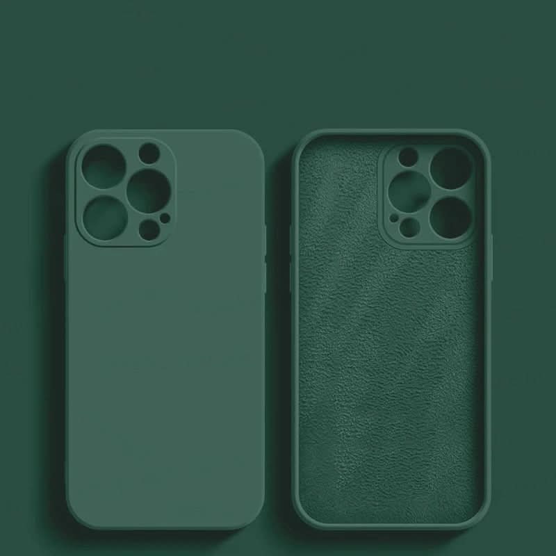 Skin-tight, shockproof silicone case for iPhone 14-17 - Fioriscas