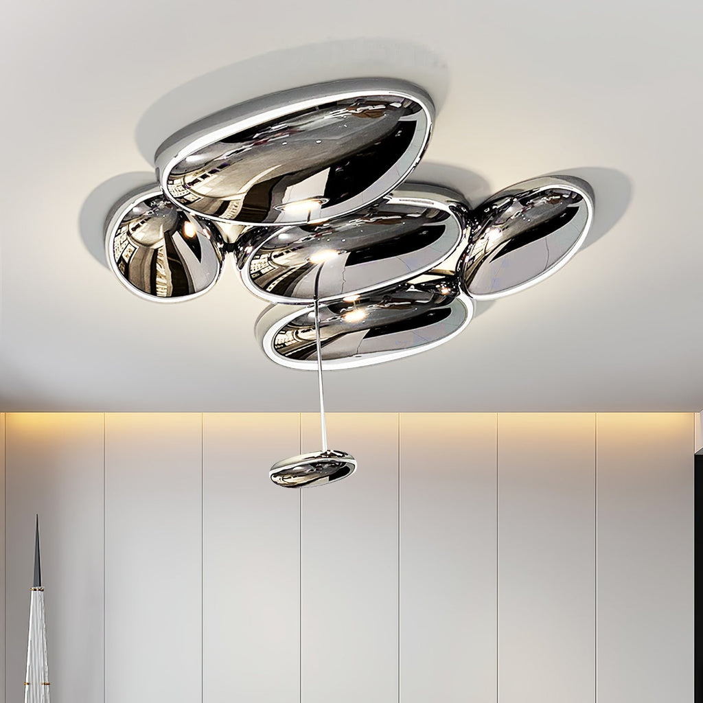 Lava Contemporary Skydro Ceiling Light Smoke Gray | Fioriscas