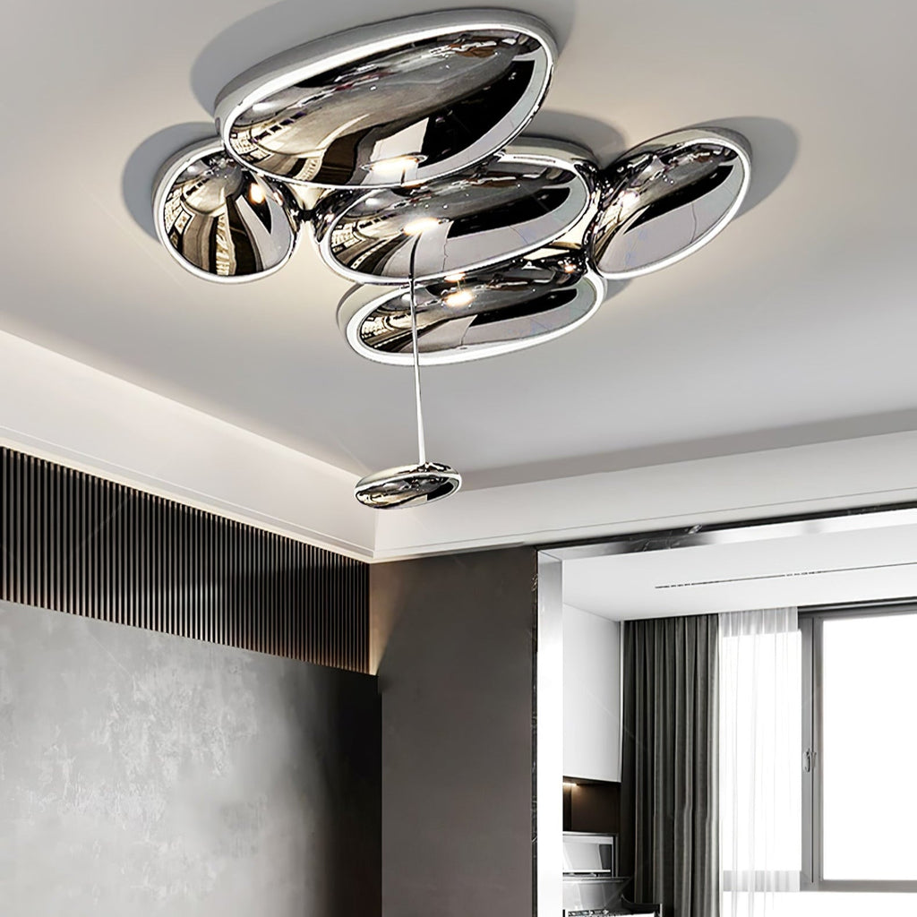 Lava Contemporary Skydro Ceiling Light Smoke Gray | Fioriscas