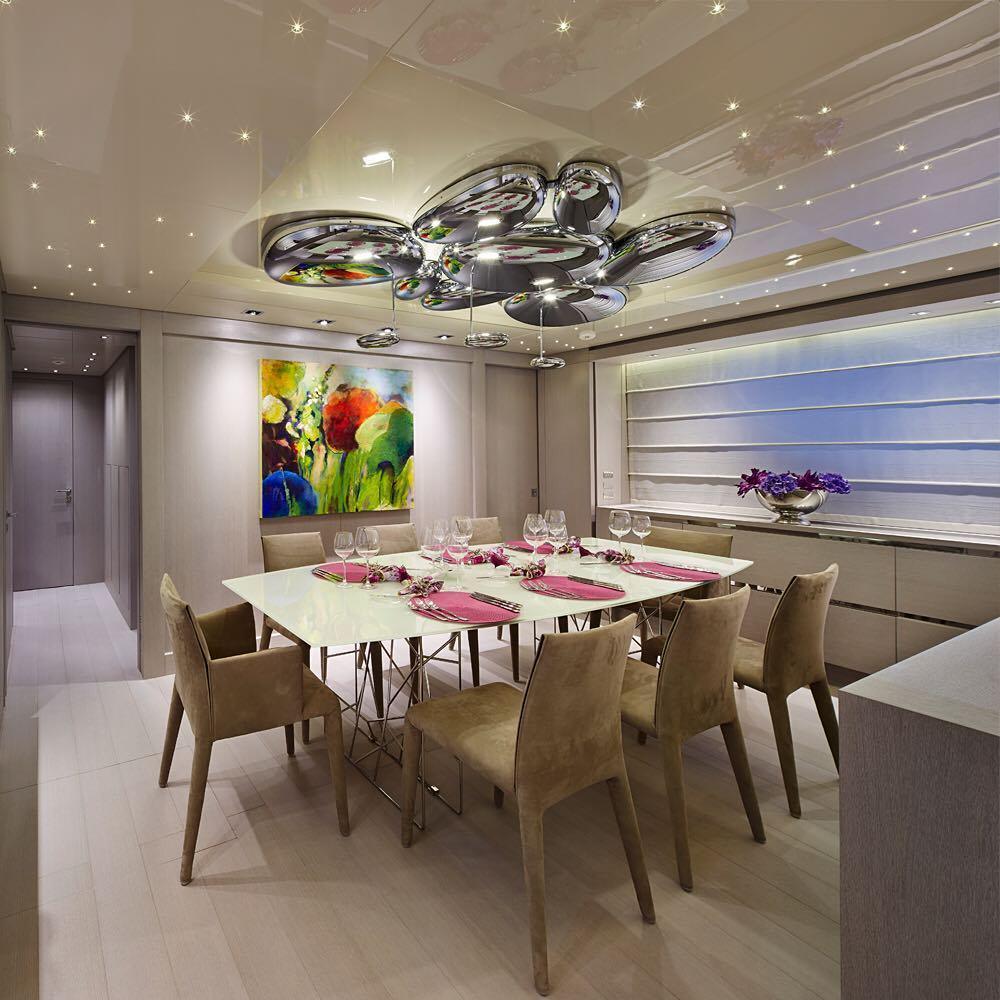 Lava Contemporary Skydro Ceiling Light Smoke Gray | Fioriscas