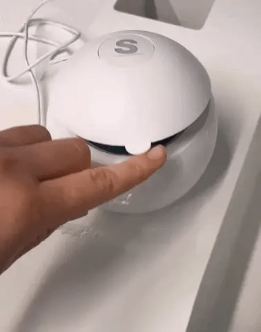 Ultrasonic Denture & Mouthguard Cleaner by LumaDent for Home Use