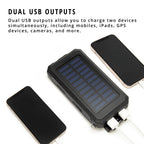 TerraNova TrailCharge 20000 mAh wasserdichte Solar-Powerbank