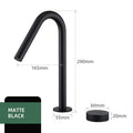 Rubinetto per lavabo da bagno, monocomando, bocca girevole a 360°, NexaFlow