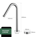 Rubinetto per lavabo da bagno, monocomando, bocca girevole a 360°, NexaFlow