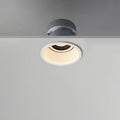 LuminaNest infälld LED takspotlight med aluminiumkant