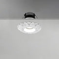 Floral French Plaster Spotlight For Recessed Ceiling Lighting